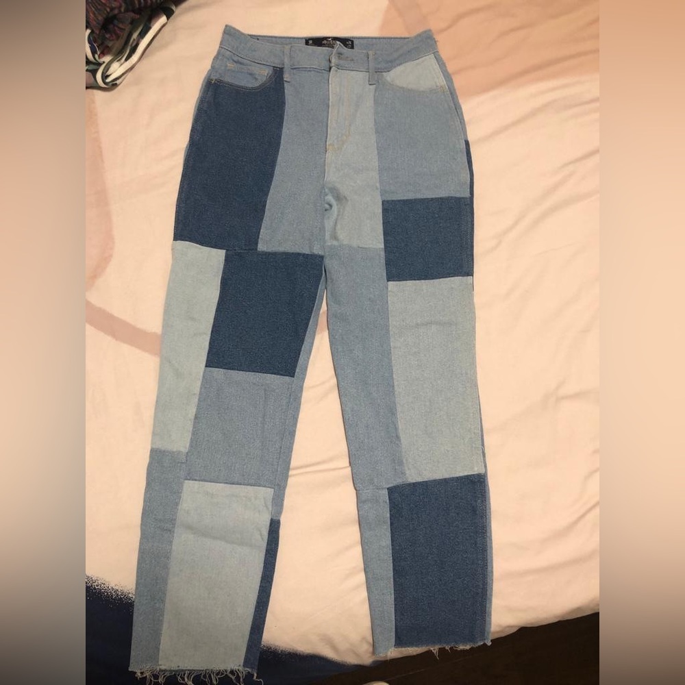 hollister patterned jeans 👖